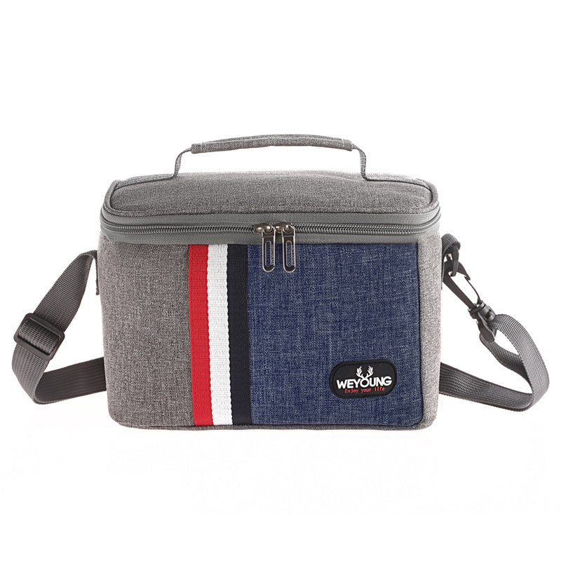 Striped lunch bag EX-STOCK