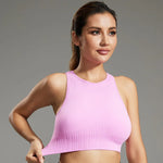 Shockproof Workout Bra Short One-piece Chest Pad Yoga Clothes - EX-STOCK CANADA