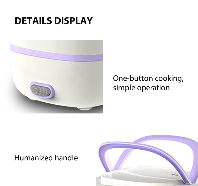 Multi-function electric cooking lunch box EX-STOCK