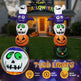 8.2ft Stacking Head Arch, 7pcs White LED Lights, Halloween Inflatable Decoration 12V - EX-STOCK Canada