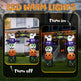 8.2ft Stacking Head Arch, 7pcs White LED Lights, Halloween Inflatable Decoration 12V - EX-STOCK Canada