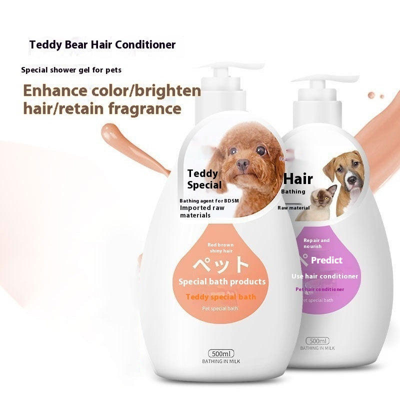 Gel Teddy Shampoo Cat Bath Fragrance Pet Dog Bath Wash Cleaning Supplies 