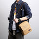 Canvas Crossbody Shoulder Bag – Casual Messenger Bag for Men & Women (Small & Large)