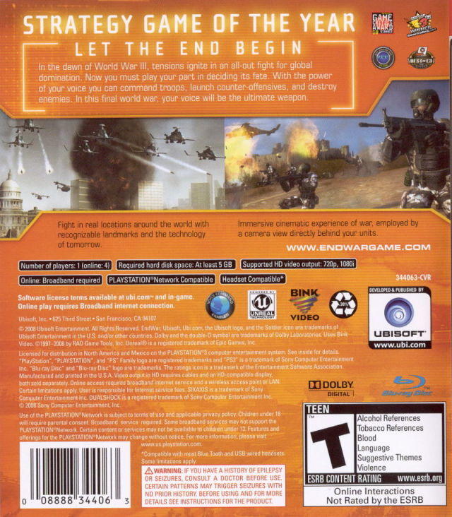 Tom Clancy's EndWar 