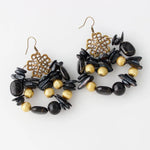 Pendientes de coloridos con cuentas hechas a mano de estilo bohemio