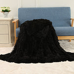 Plush Blanket Double-layer Blanket Multifunctional EX-STOCK Canada 