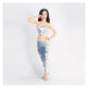 Indian Dance Suit Ethnic Latin Dance Sequins 2 piece Costume - EX-STOCK CANADA
