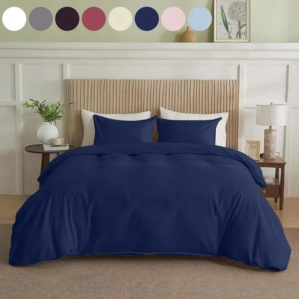 Serta Simply Clean Solid Duvet Cover King EX-STOCK Canada 
