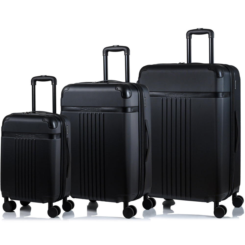 Vintage Black / 3-Piece Luggage Set EX-STOCK Canada 