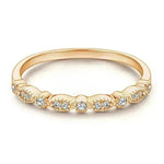 Set de anillo de moda Damas 925 Combinación de plata esterlina Ring Wedding Ring Mujeres