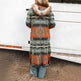 Winter Fur Collar Long Sleeve Printed Coat | EX-STOCK product gallery photo 8