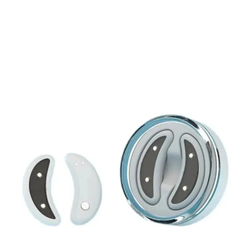 EMS Eye Massager Relief Eye Facial Relaxation Tool Electric Red Light Eye Heating Pad Black Eye Bag Removal Anti-Wrinkle
