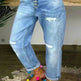 Jeans High-waisted Jeans Summer Jeans Loose Slim Jeans Straight Daddy Pants - EX-STOCK CANADA