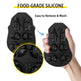 Skull Ice Cube Tray, 6-Grid Skull Ice Ball Maker, Flexible Black Silicone Ice Tray With Lid & Funnel, Skull Ice Cubes In 3 Distinct Patterns For Beverages & Chocolates On Parties & Holidays EX-STOCK
