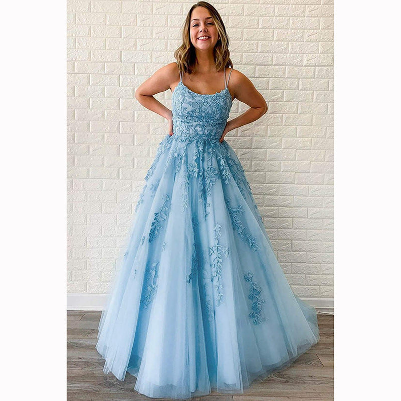 Women's Lace Backless Dinner Host Graduation Party Dress EX-STOCK Canada 