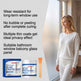 JAKEHOE Frosted Glass Privacy Paint — Waterproof Semi-Transparent Coating for Bathroom Doors & Windows