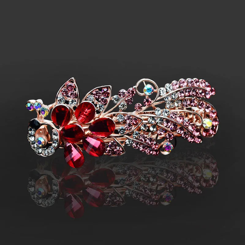 Rhinestone bow hair clip Accessories - EX-STOCK CANADA