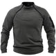 Stand Collar Men's Sweater Warm And Loose Solid Color Clothing EX-STOCK Canada 