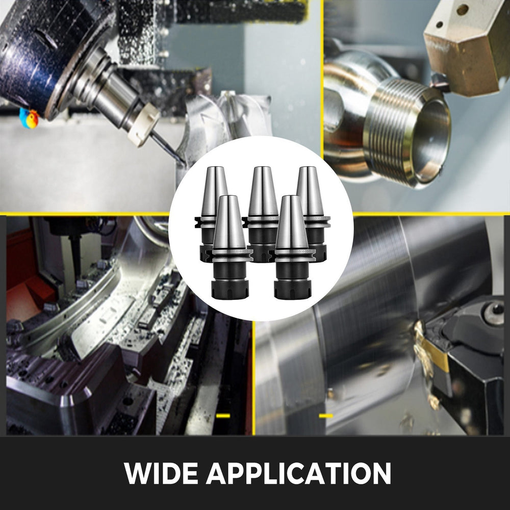 5 PCS Collet Set, CAT40 ER32 Collet Chuck, For CNC Engraving Machine & Milling Lathe Tool EX-STOCK
