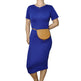 Autumn Winter Dress Multicolor Multi Size OL | EX-STOCK product gallery photo 3