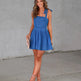 Fashion Personalized Sling Denim Women's mini Dress - EX-STOCK CANADA