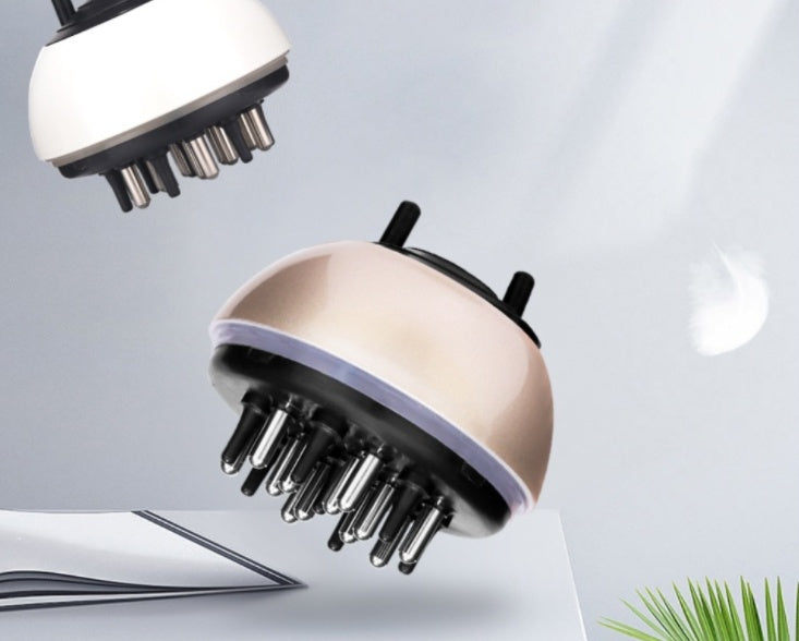 Washable Anti Off Handheld Regrowth Hair Care Essential Oil Nutrient Solutions Mini Applicator Hair Comb Head Scalp Massager 