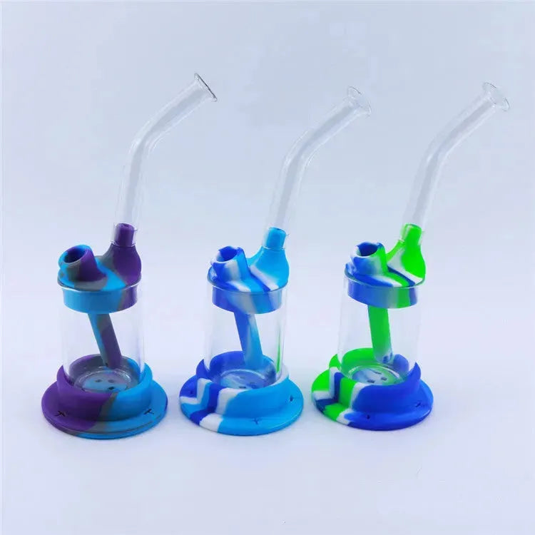 Long Mouth Glass Hookah Food Grade Silicone - EX-STOCK CANADA