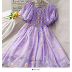 Women Dresses Summer V Neck Floral Print Boho Beach vacation Mini Dress - EX-STOCK CANADA