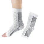 Pie Compression Sports Sports Toble Brace Socks alivia la hinchazón unisex