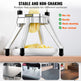 Commercial Vegetable Fruit Chopper, Stainless Steel French Fry Cutter With 4 Blades EX-STOCK