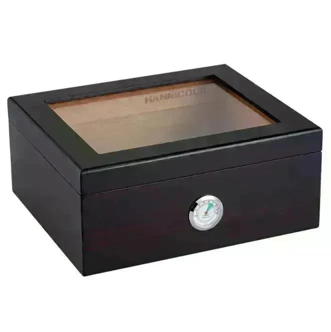 Large Capacity Wooden Storage Humidor Cigar Box - EX-STOCK CANADA