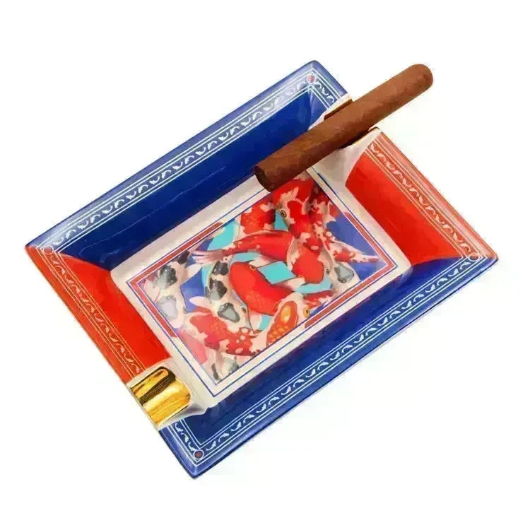 Large Capacity Ceramics Cigarette Ashtray - EX-STOCK CANADA
