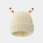 New Cute Luminous Fall Winter Warm Ear Protection Wool Cartoon All-matching Knitted Beanie Hat - EX-STOCK CANADA