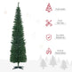 7' PVC Slim Pencil Artificial Christmas Tree 390 Branch Tips EX-STOCK Canada 