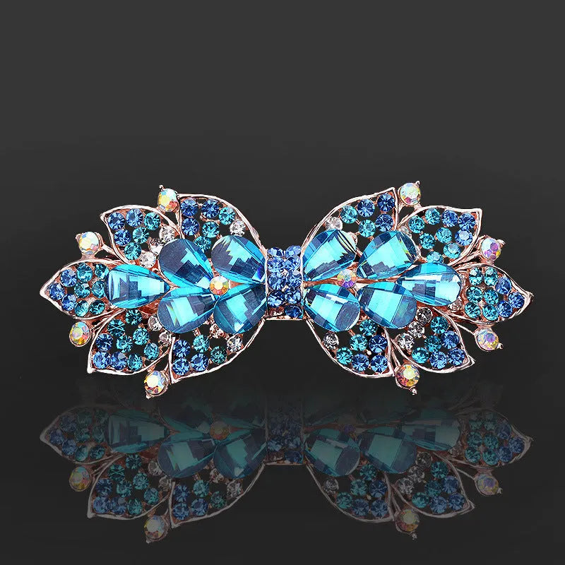 Rhinestone bow hair clip Accessories - EX-STOCK CANADA