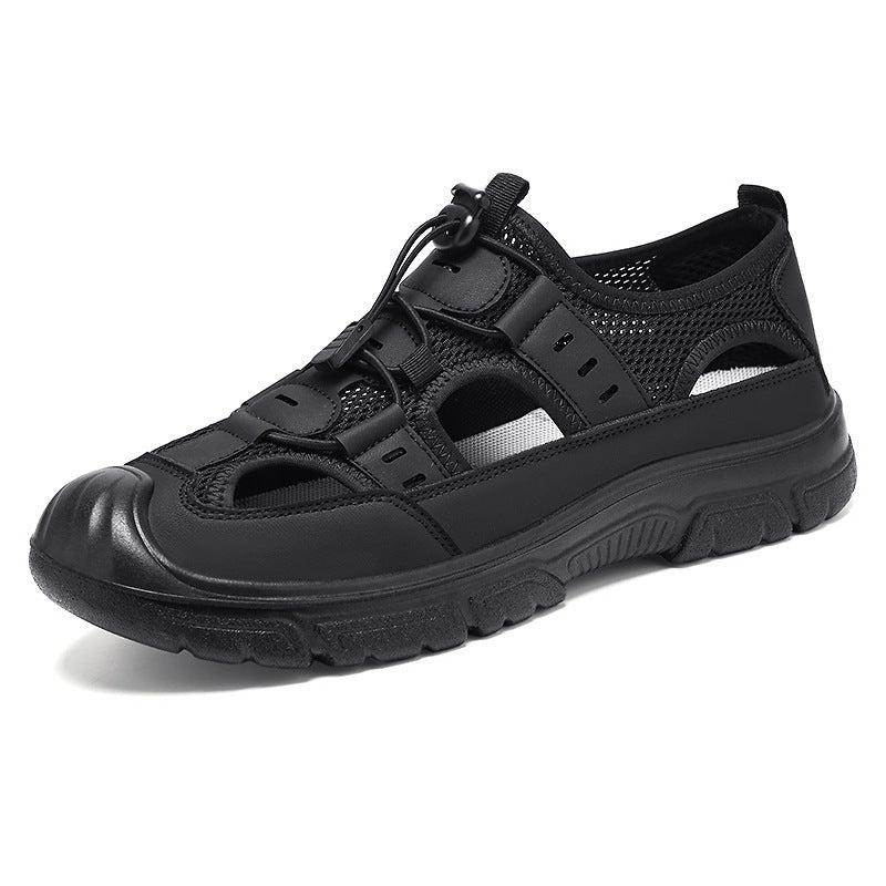 Summer Beach Hole Wading Rotating Button Sandals Men's Casual Shoes  EX-STOCK CANADA