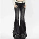 Fashion American Slightly Flared Baggy Jeans Pant Women - EX-STOCK CANADA
