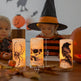 3 Pack Halloween Flameless Candle Lamp With Timer Setting Battery Operated Warm Orange Light Candles For Halloween Party Decoration - EX-STOCK Canada
