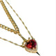 Red New Style Crystal Love Dagger Stylish Pendant Valentine Necklace gift - EX-STOCK CANADA