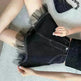 High Waist Design Denim Shorts For Women - EX-STOCK CANADA
