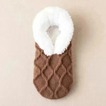 Winter Warm Short Cotton Slipper Socks Unisex Thicken Thermal Plush Home Floor Sock Soft Non-slip Grip Fuzzy Floor Fluffy Socks