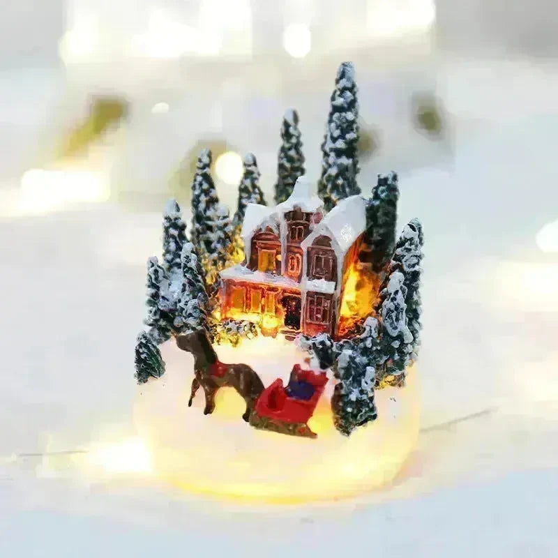 Christmas Decorations Resin House Gifts - EX-STOCK CANADA