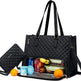 Convenient Commute New Lunch Bag Women's Insulated Lunch Box Women's Leak-proof Large Purse Diagonal Computer Storage EX-STOCK
