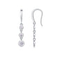 Starlight Moissanite Stud Earrings – 0.3ct S925 Silver | GRA Certified