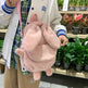 Autumn And Winter Plush Backpack With Large Capacity EX-STOCK