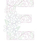 Paper Filigree Painting Kit - Letters - EX-STOCK CANADA