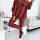 3pcs Women Hoodie Athleisure Outfit set sweatsuit set - EX-STOCK CANADA
