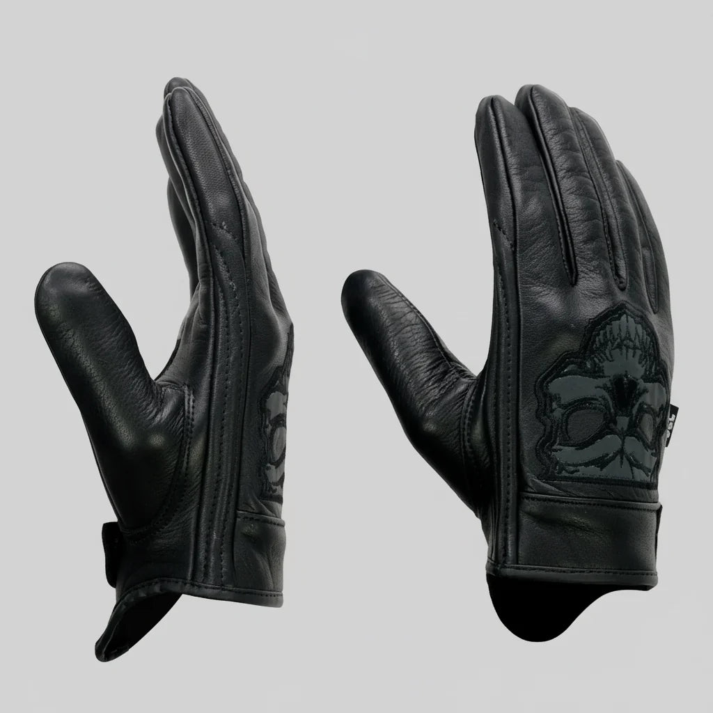 BOL/Open Road Men's Reflective Skull Gloves 