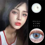 2 pieces Annual throw Russian girl blue color contacts lenses - EX-STOCK CANADA