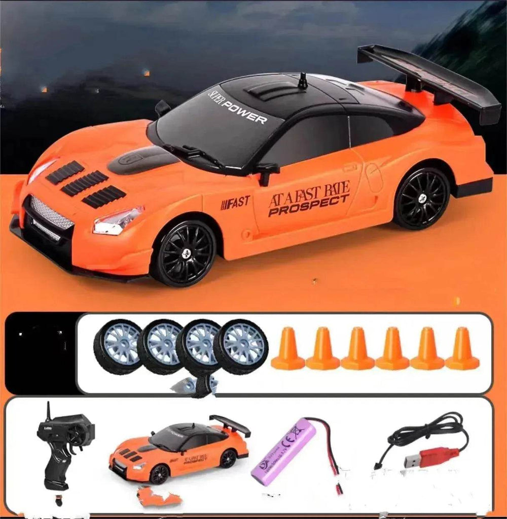 2.4G Drift Rc Car 4WD RC Drift Car Toy Remote Control GTR Model AE86 Vehicle Car RC Racing Car Toy For Children Christmas Gifts - EX-STOCK Canada